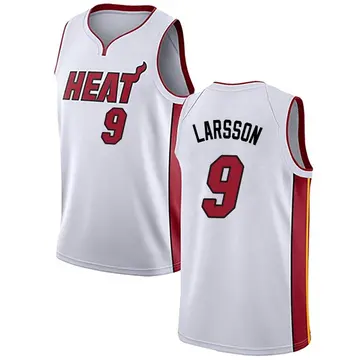 Miami Heat Pelle Larsson Jersey - Association Edition - Men's Swingman White