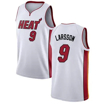 Miami Heat Pelle Larsson Jersey - Association Edition - Youth Swingman White