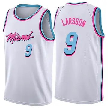 Miami Heat Pelle Larsson Jersey - City Edition - Men's Swingman White