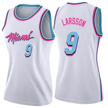 Miami Heat Pelle Larsson Jersey - City Edition - Women's Swingman White