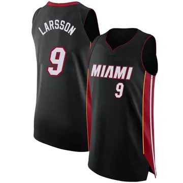 Miami Heat Pelle Larsson Jersey - Icon Edition - Men's Authentic Black