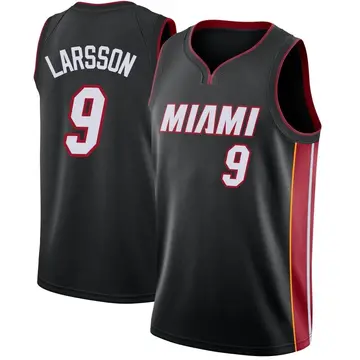 Miami Heat Pelle Larsson Jersey - Icon Edition - Youth Swingman Black