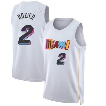 Miami Heat Terry Rozier 2022/23 City Edition Jersey - Men's Swingman White