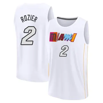 Miami Heat Terry Rozier 2022/23 City Edition Jersey - Youth Fast Break White