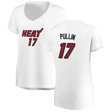 Miami Heat Zyon Pullin Jersey - Association Edition - Women's Fast Break White